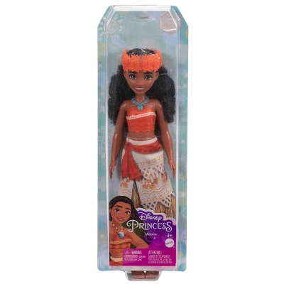 Boneca Disney Princess Moana em embalagem plástica transparente