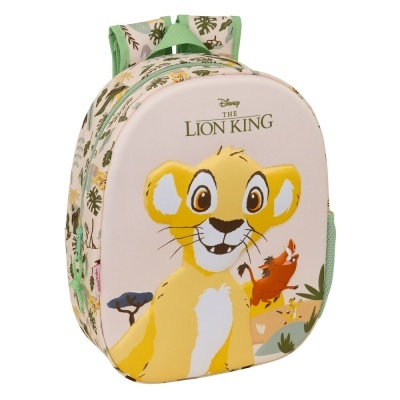 Mochila infantil Disney The Lion King com personagem Simba.