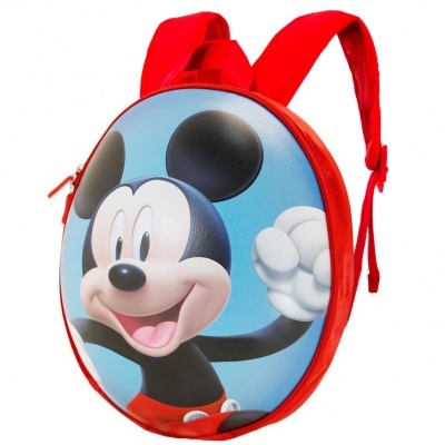 Mochila infantil redonda com estampa do Mickey Mouse