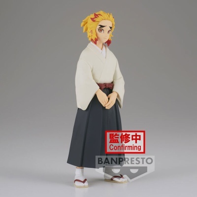 Figura colecionável de personagem com quimono branco e hakama preto