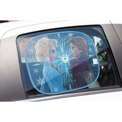 Protetor de sol para janela de carro com personagens de Frozen