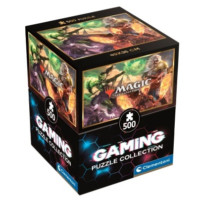 Caixa de puzzle Gaming Puzzle Collection Magic The Gathering 500 peças