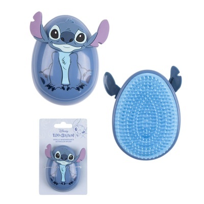 Escova de banho azul com design Stitch da Disney