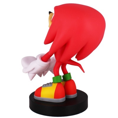 Figura de ação Knuckles Sonic em base preta