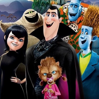 Personagens animados coloridos com roupas e peles variadas num cenário com montanhas ao fundo