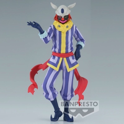 Figura de ação Banpresto com roupa listrada e máscara com chifres