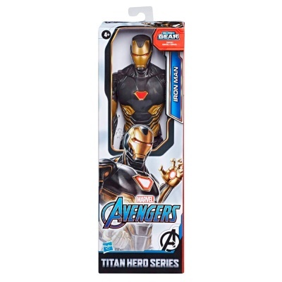 Boneco Iron Man Marvel Avengers em embalagem