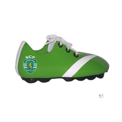 Ténis verde e branco com logotipo SCP Sporting Portugal