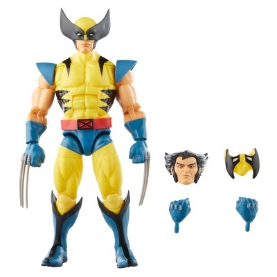 Figura de ação do Wolverine com acessórios