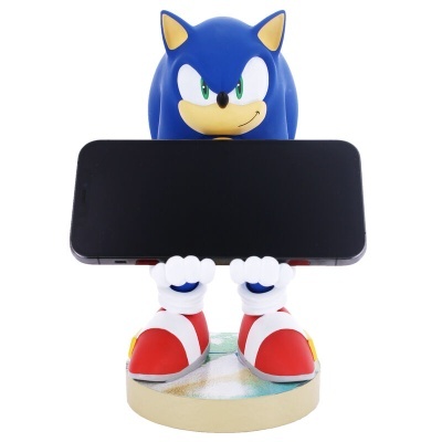 Suporte para telemóvel Sonic em azul, branco e vermelho