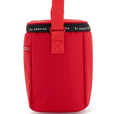 Bolsa vermelha com alça e fecho SL BENFICA