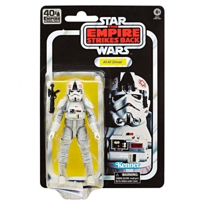 Figura de ação Star Wars AT-AT Driver em embalagem blister