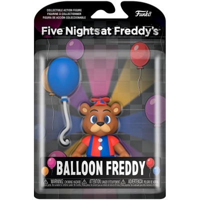 Figura de ação Balloon Freddy da Five Nights at Freddy's da Funko em embalagem