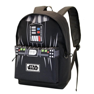 Mochila preta Star Wars com desenho inspirado em Darth Vader