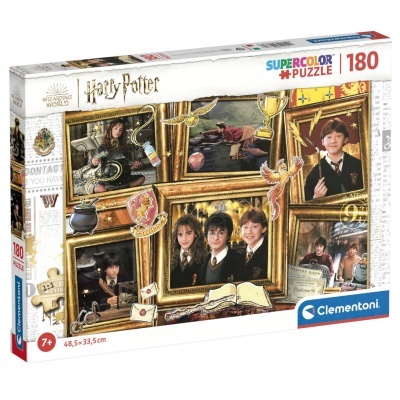 Quebra-cabeças Harry Potter 180 peças Supercolor da Clementoni na caixa