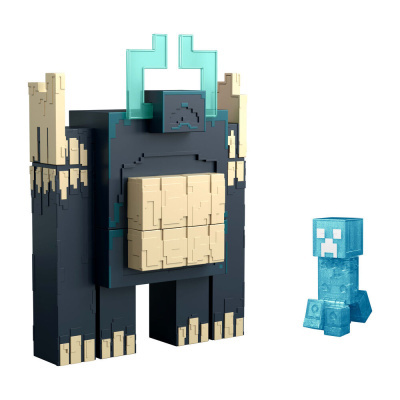 Figuras de brinquedo estilo pixelado inspiradas no jogo Minecraft