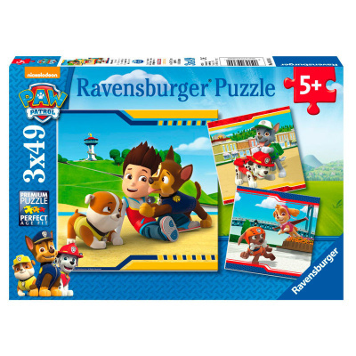 Caixa de puzzle Ravensburger PAW Patrol para crianças 5+