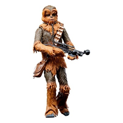 Figura de ação Chewbacca com arma e faixa de munição