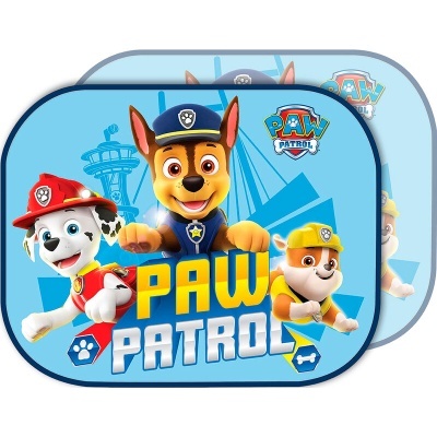 Protetores solares PAW PATROL com personagens em fundo azul