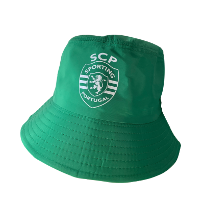 Chapéu bucket verde com logótipo Sporting Portugal branco