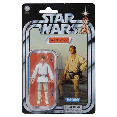 Figura de ação Star Wars Luke Skywalker empacotada