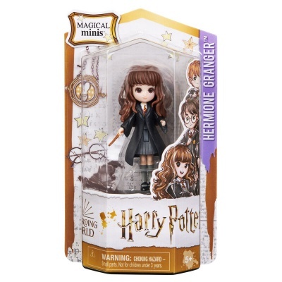 Boneca Hermione Granger vestida de feiticeira em embalagem Harry Potter