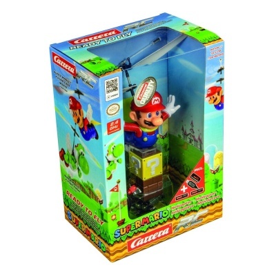 Brinquedo de helicóptero Super Mario em embalagem transparente