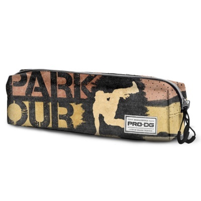 Estojo escolar padrão parkour com fecho e etiqueta PRO-DG