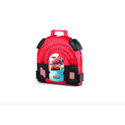 Caixa vermelha para pista de corrida de carros Marca Carrera