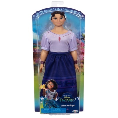 Boneca Luisa Madrigal da Disney Encanto em embalagem