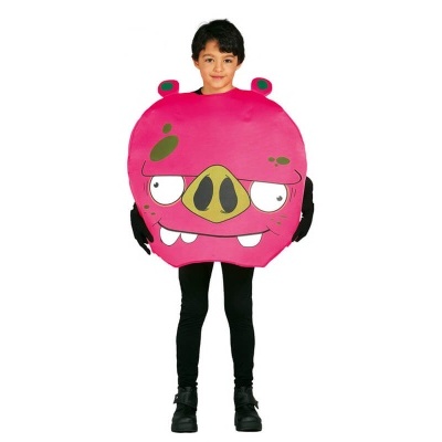 Fantasia de personagem cor-de-rosa para criança