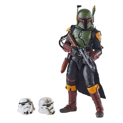 Figura de ação Boba Fett com capacetes e rifle