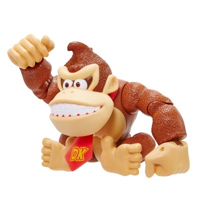 Figura de ação do Donkey Kong com gravata vermelha DK