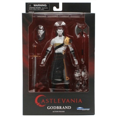 Figura de ação Castlevania Godbrand embalada