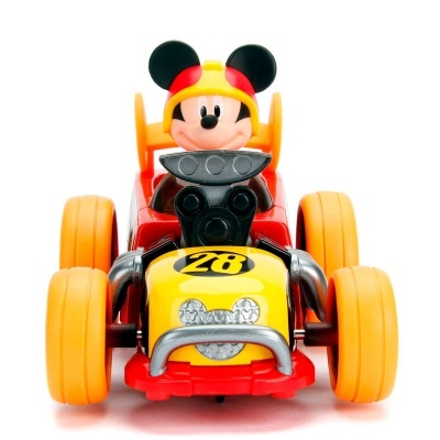 Brinquedo carrinho de corrida com figura do Mickey Mouse