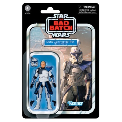 Figura de ação Clone Commander Rex Star Wars The Bad Batch Kenner