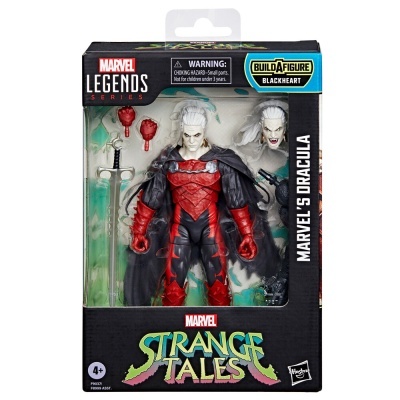 Caixa com figura de ação Marvel's Dracula da Marvel Legends