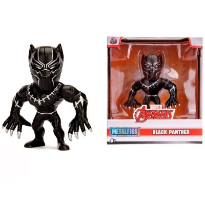 Figura colecionável Black Panther Marvel Avengers com caixa
