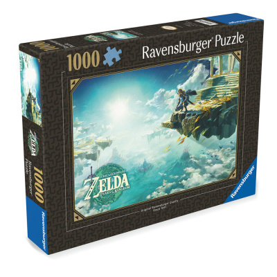 Caixa de puzzle Ravensburger 1000 peças The Legend of Zelda Tears of the Kingdom