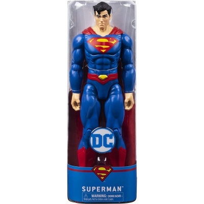 Boneco articulado do Superman DC em embalagem transparente