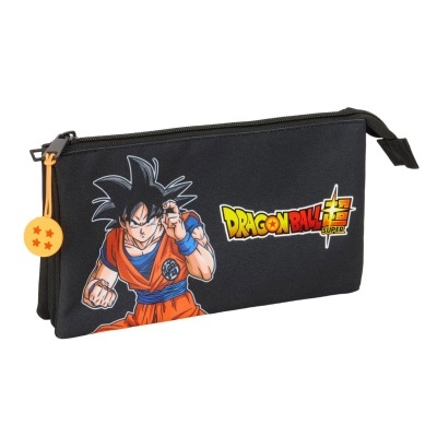 Estojo escolar dragon ball super com imagem de Goku