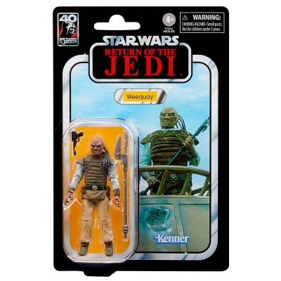 Figura de ação Weequay Star Wars Return of the Jedi em embalagem original Kenner