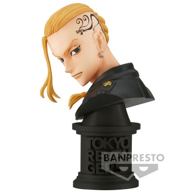 Busto colecionável do personagem de anime Tokyo Revenge com base preta