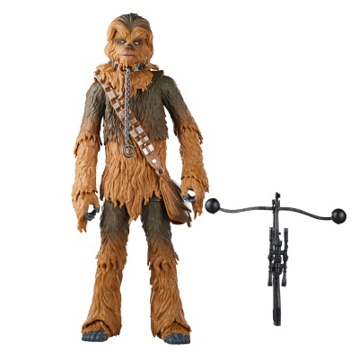 Figura de ação de Chewbacca com faixa e arma