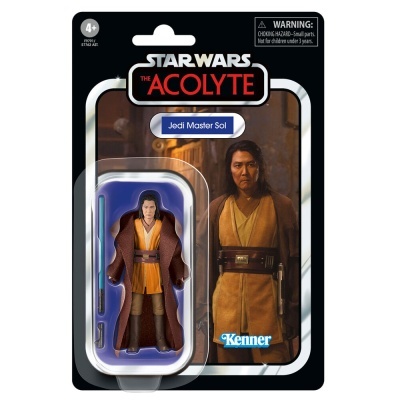 Figura ação Jedi Master Sol Star Wars The Acolyte embalada