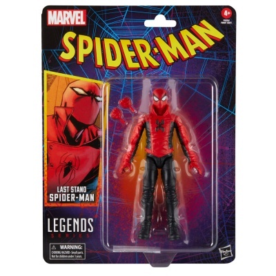 Action figure Spider-Man da Marvel em embalagem de blister