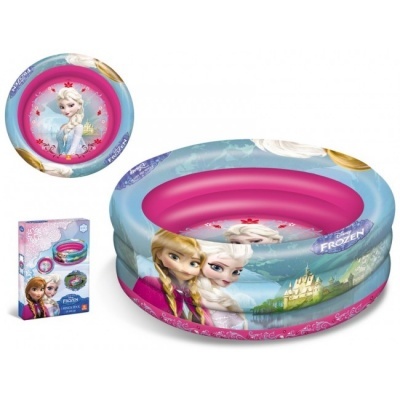 Piscina insuflável Disney Frozen com personagens Anna e Elsa