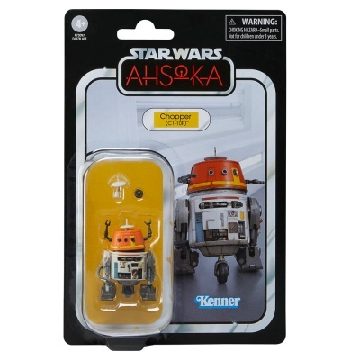 Figura colecionável Star Wars AHSOKA Chopper C-1-10P em embalagem blister