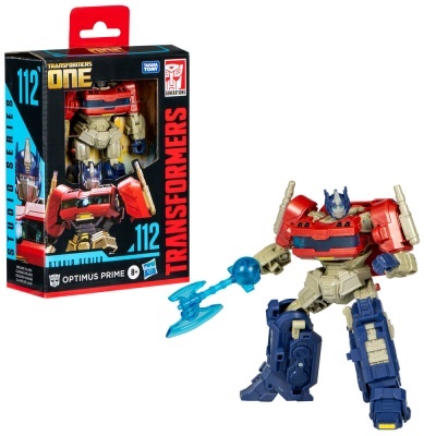 Figura de ação Optimus Prime Transformers com embalagem