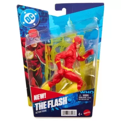 Figura de ação The Flash em embalagem azul